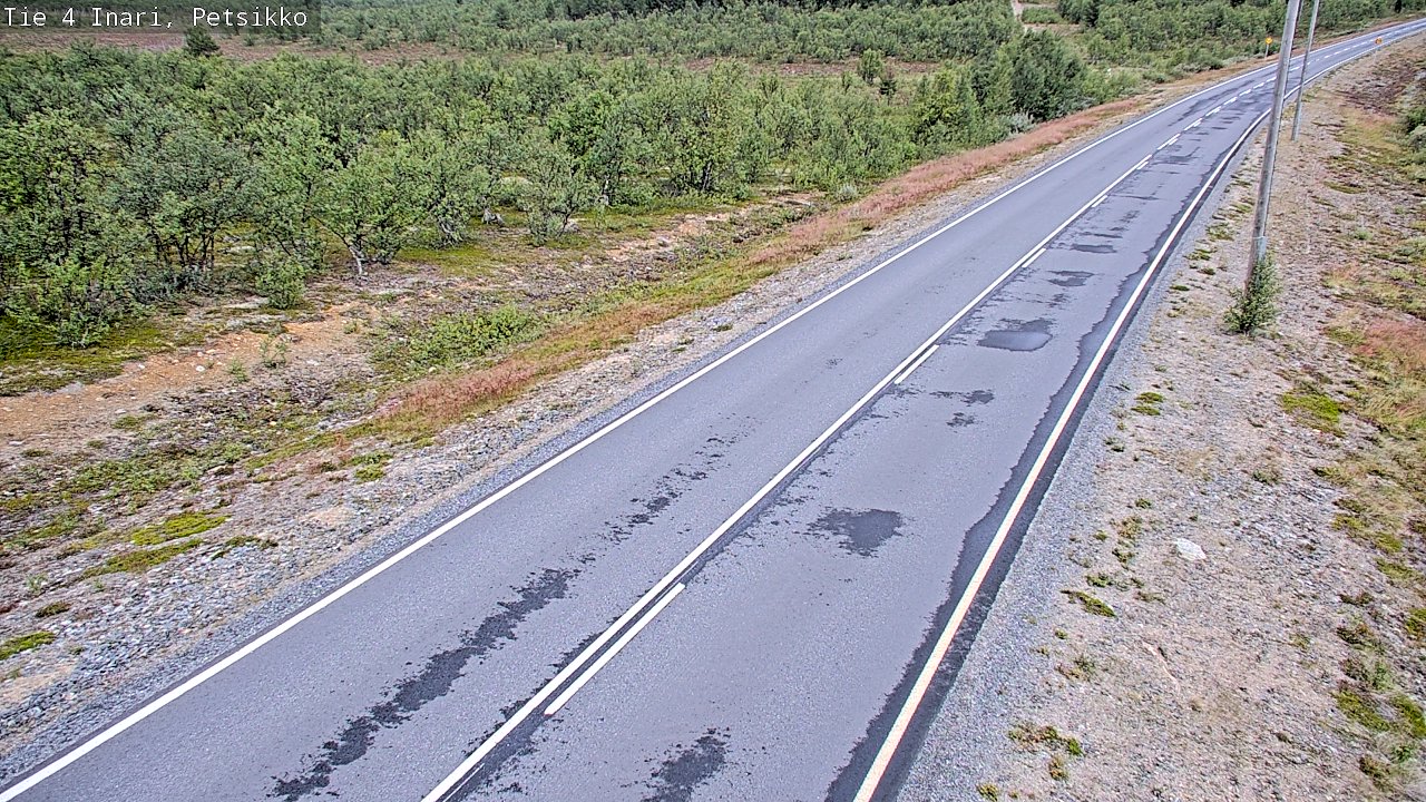 Weather Camera Image Road 4 Inari, Petsikko, Inari, Lappi