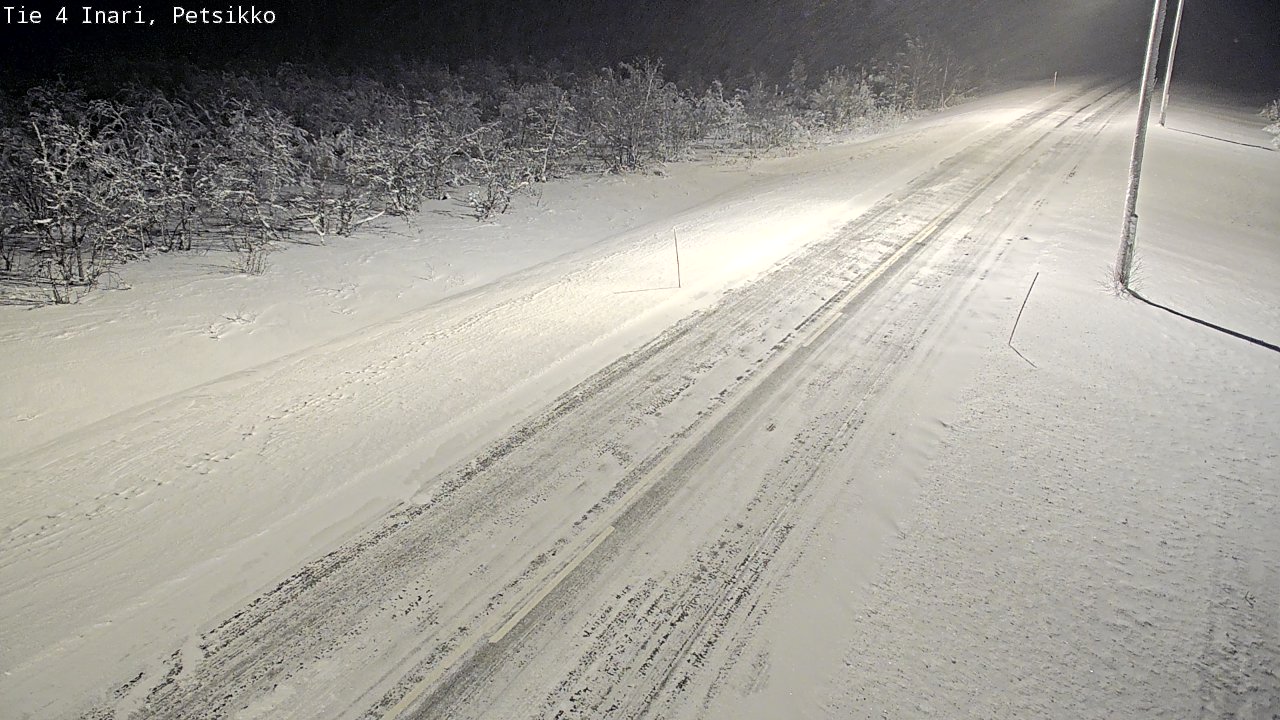 Weather Camera Image Väg 4 Enare, Petsikko, Inari, Lappi