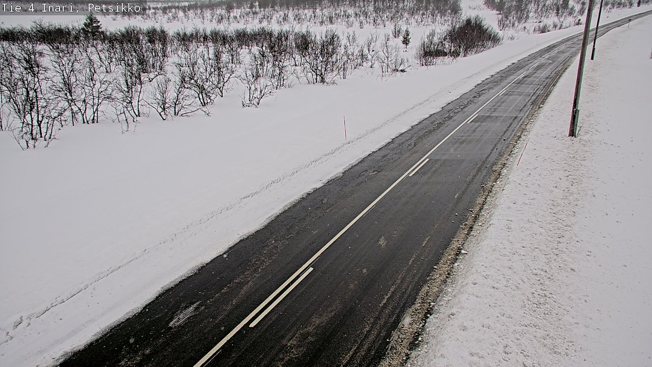 Weather Camera Image Road 4 Inari, Petsikko, Inari, Lappi