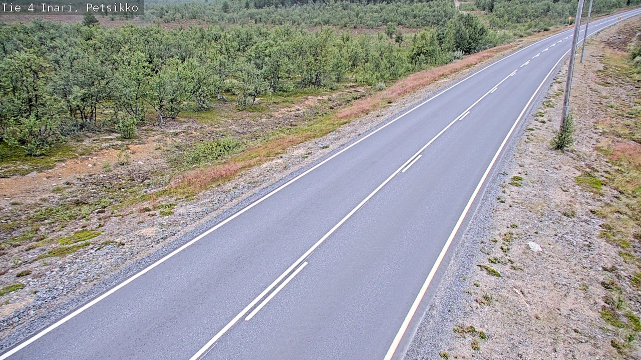Weather Camera Image Road 4 Inari, Petsikko, Inari, Lappi