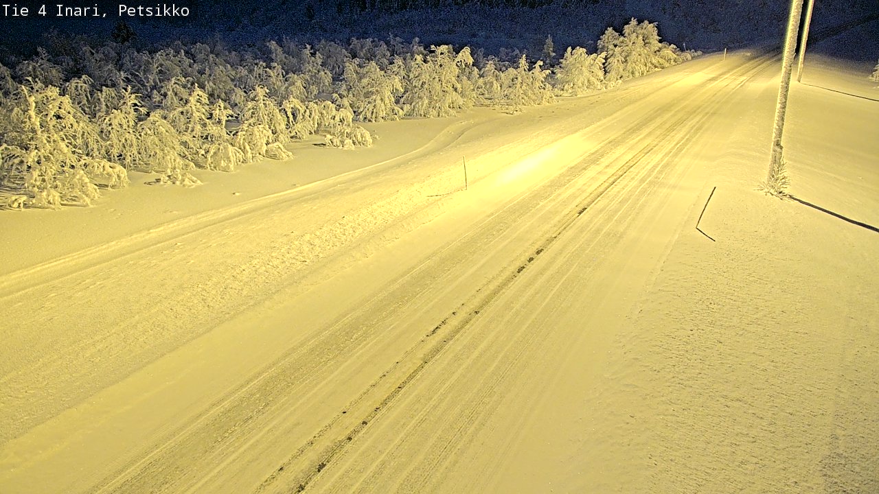 Kelikamerat Kuva Tie 4 Inari, Petsikko, Inari, Lappi