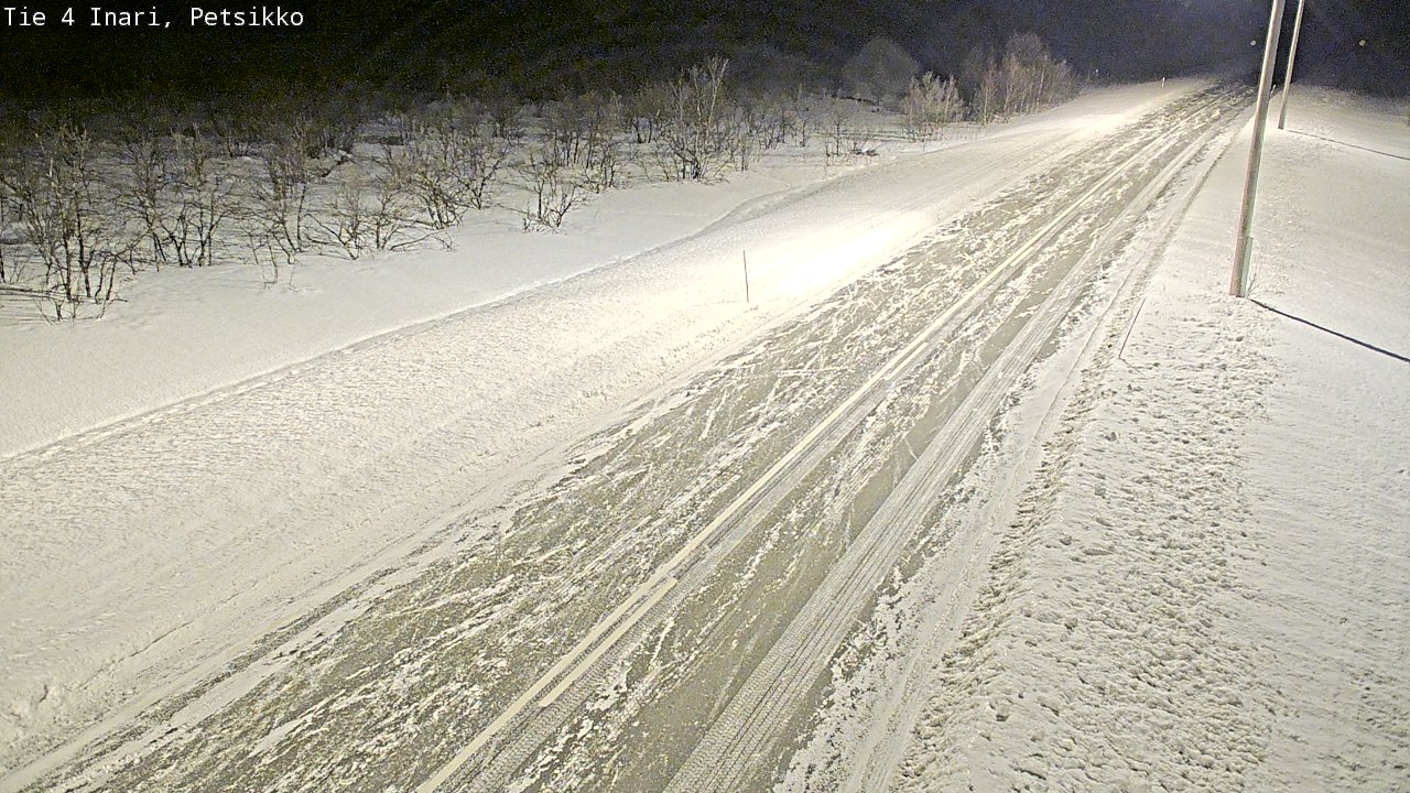Kelikamerat Kuva Tie 4 Inari, Petsikko, Inari, Lappi
