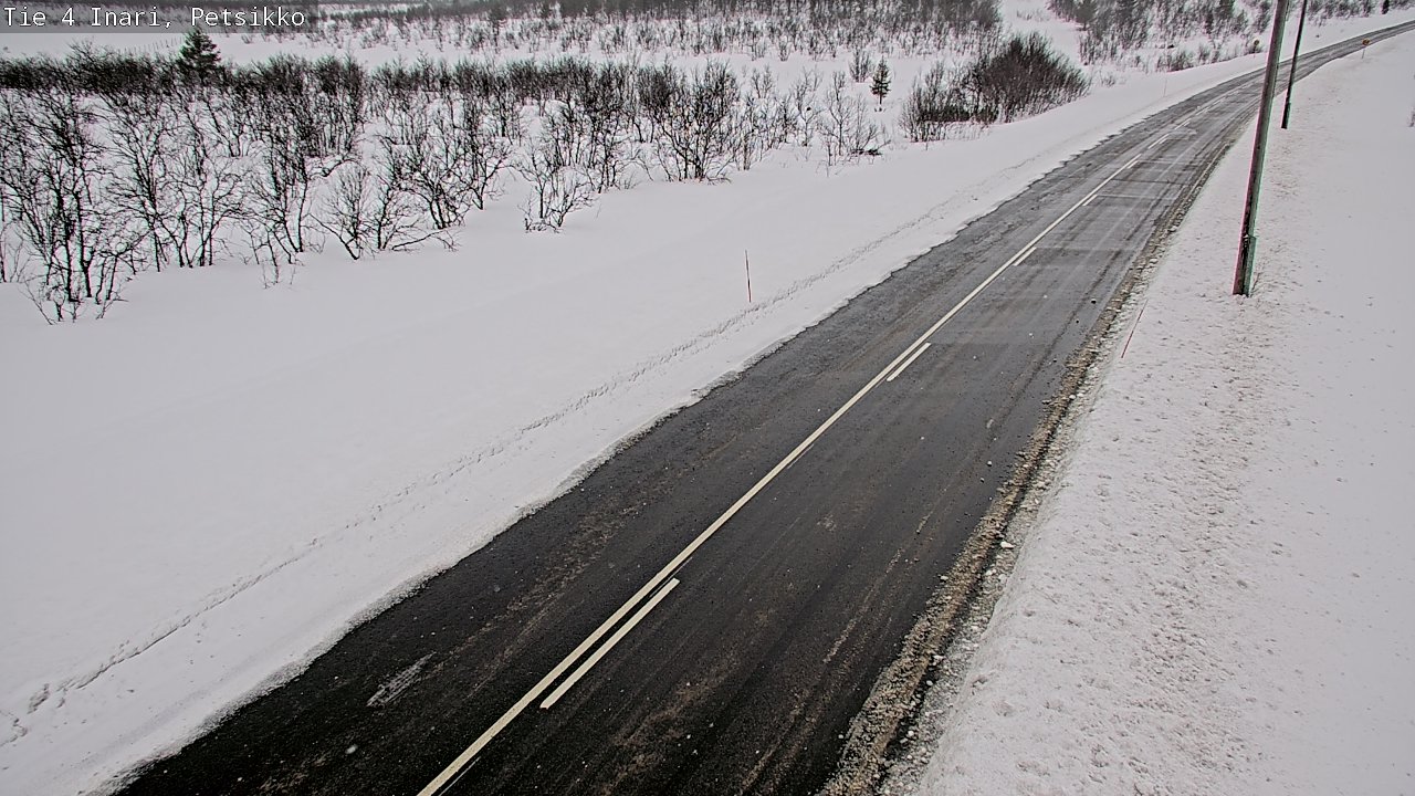Weather Camera Image Road 4 Inari, Petsikko, Inari, Lappi