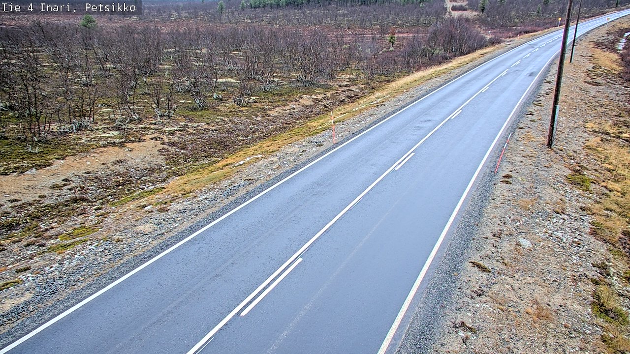 Kelikamerat Kuva Tie 4 Inari, Petsikko, Inari, Lappi