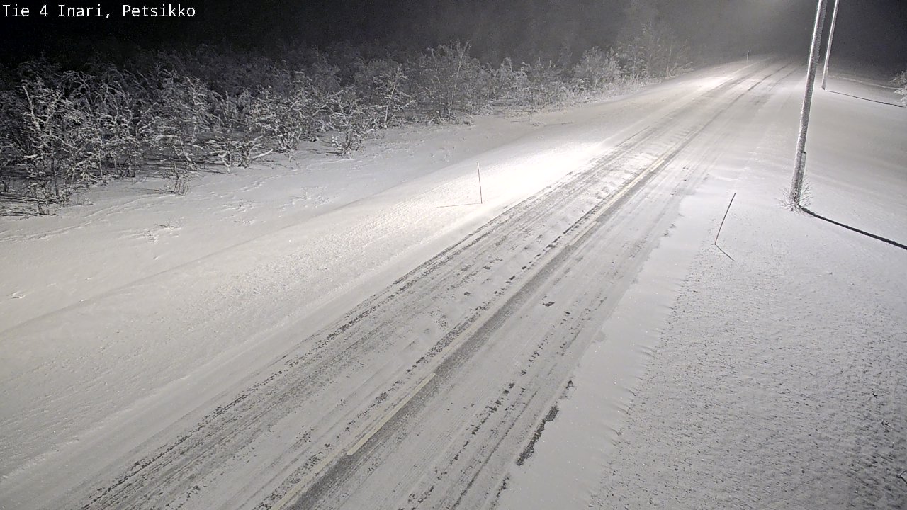 Kelikamerat Kuva Tie 4 Inari, Petsikko, Inari, Lappi