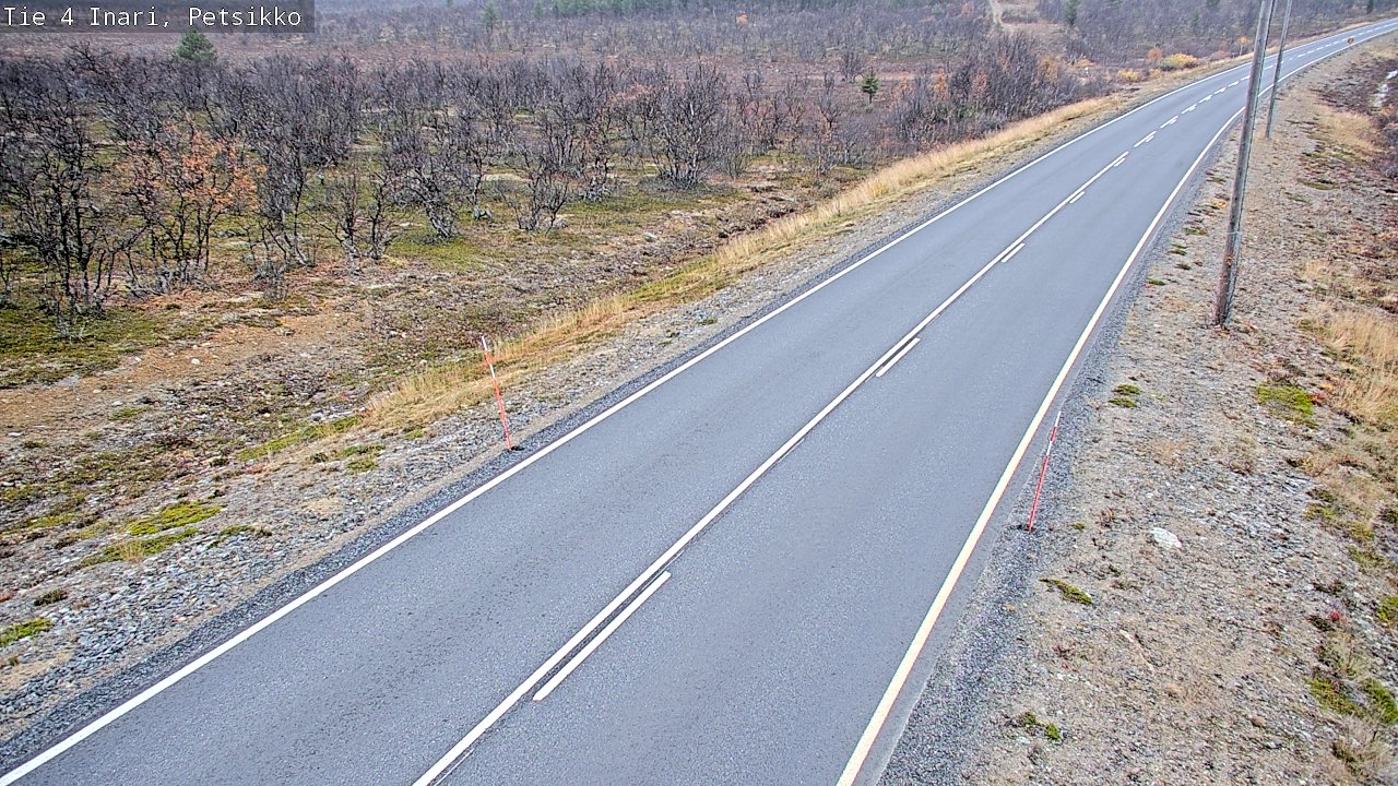 Kelikamerat Kuva Tie 4 Inari, Petsikko, Inari, Lappi