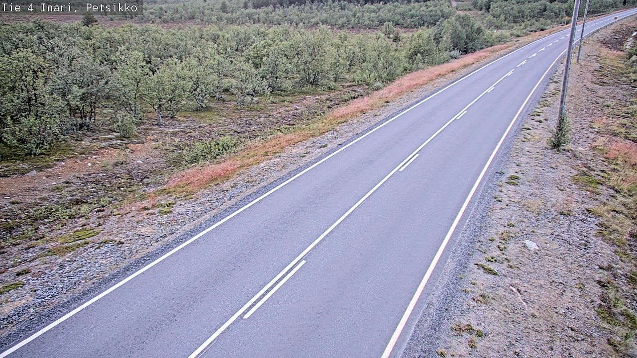 Kelikamerat Kuva Tie 4 Inari, Petsikko, Inari, Lappi