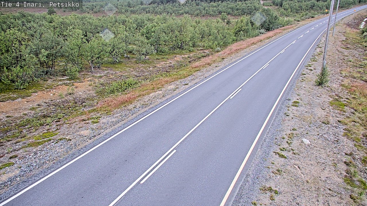 Kelikamerat Kuva Tie 4 Inari, Petsikko, Inari, Lappi