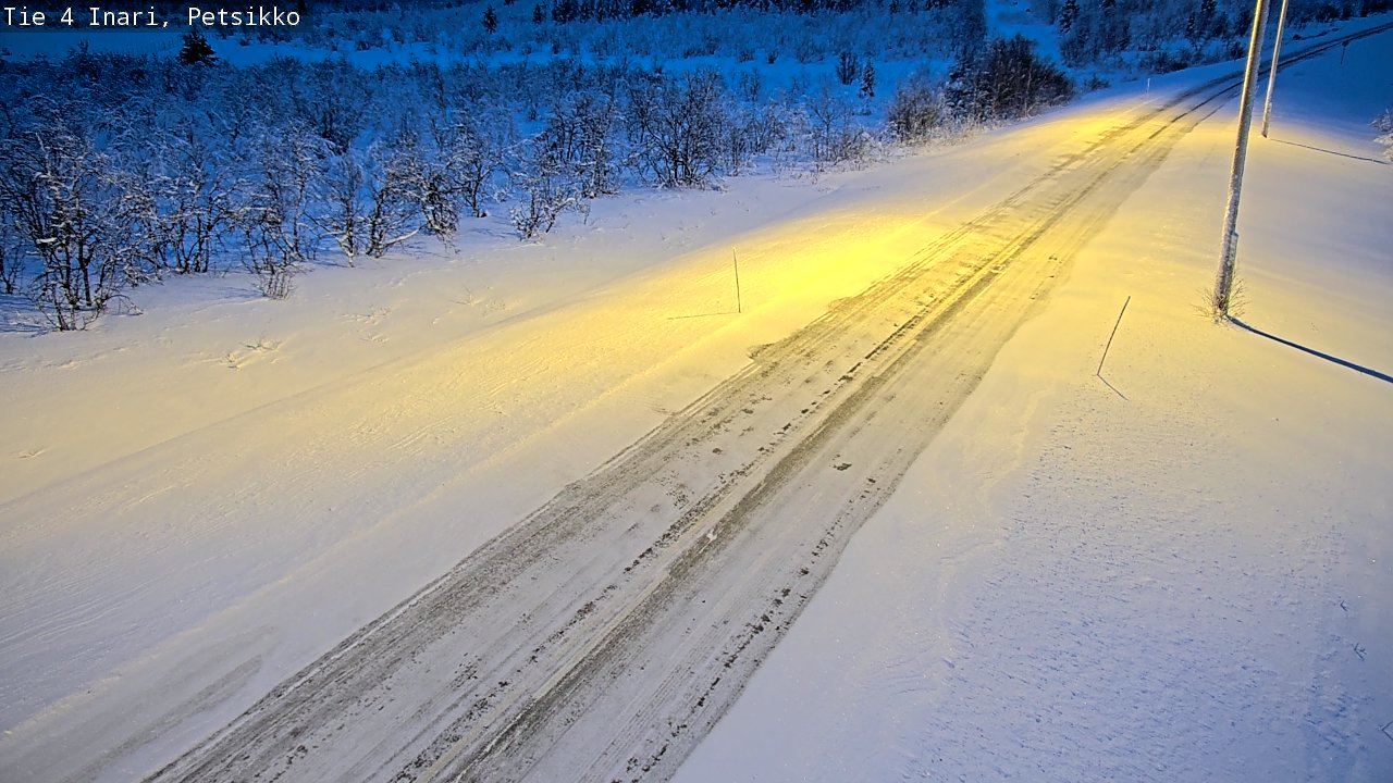 Kelikamerat Kuva Tie 4 Inari, Petsikko, Inari, Lappi
