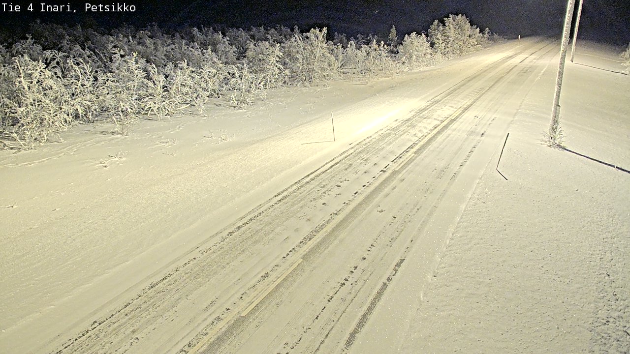Kelikamerat Kuva Tie 4 Inari, Petsikko, Inari, Lappi
