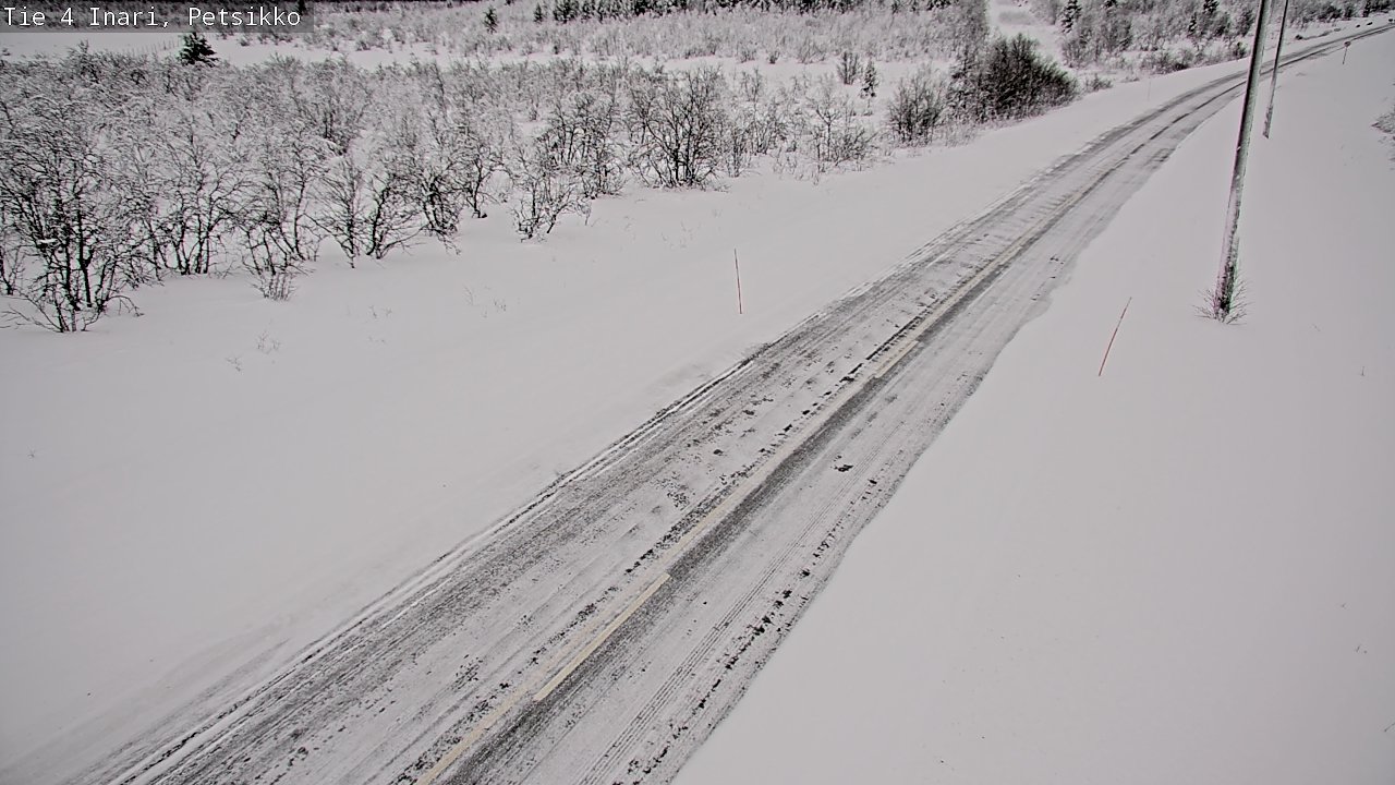 Kelikamerat Kuva Tie 4 Inari, Petsikko, Inari, Lappi