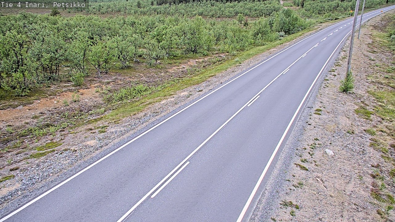 Kelikamerat Kuva Tie 4 Inari, Petsikko, Inari, Lappi