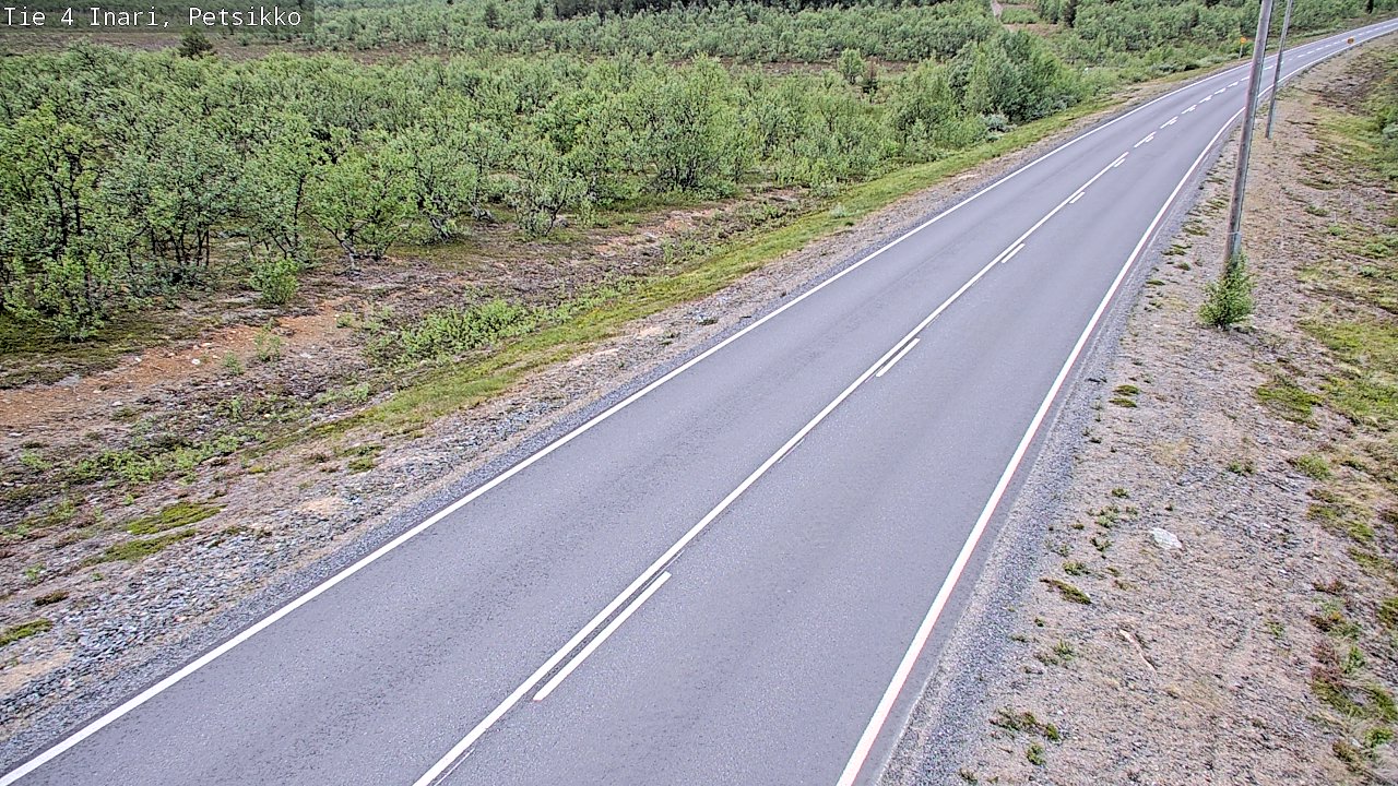 Kelikamerat Kuva Tie 4 Inari, Petsikko, Inari, Lappi
