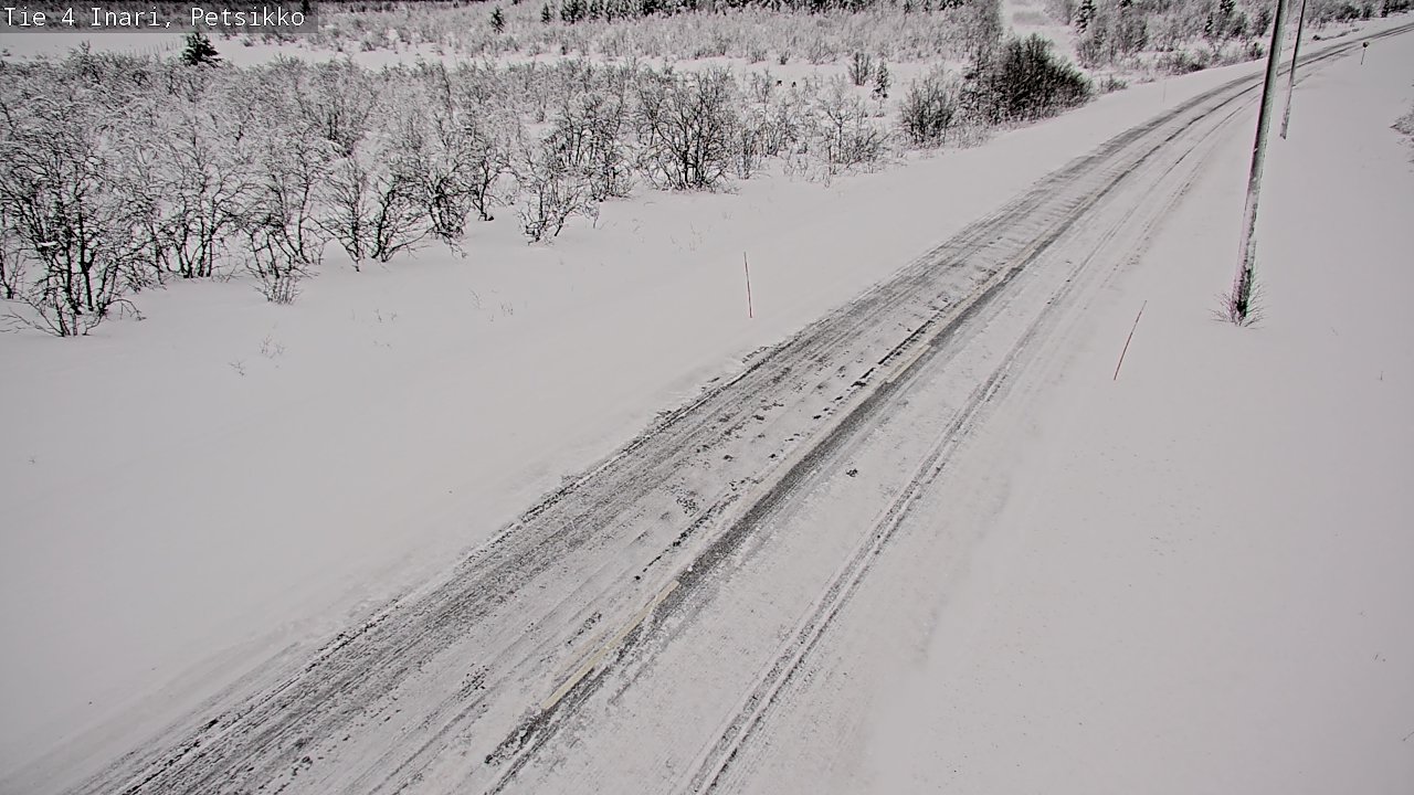 Kelikamerat Kuva Tie 4 Inari, Petsikko, Inari, Lappi