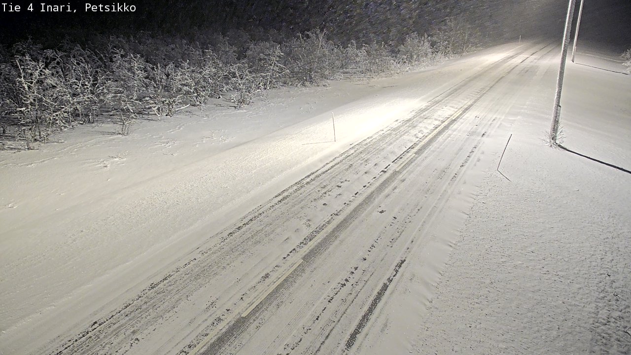 Kelikamerat Kuva Tie 4 Inari, Petsikko, Inari, Lappi