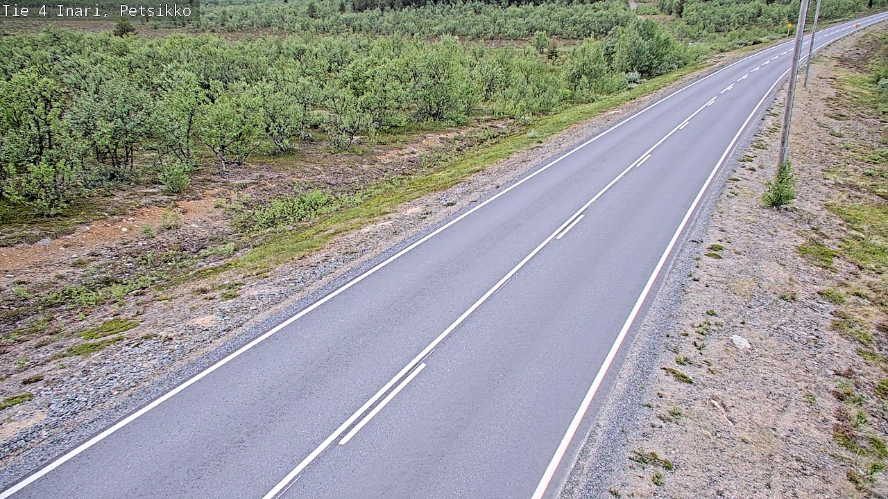 Kelikamerat Kuva Tie 4 Inari, Petsikko, Inari, Lappi