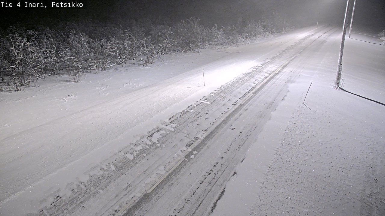 Kelikamerat Kuva Tie 4 Inari, Petsikko, Inari, Lappi