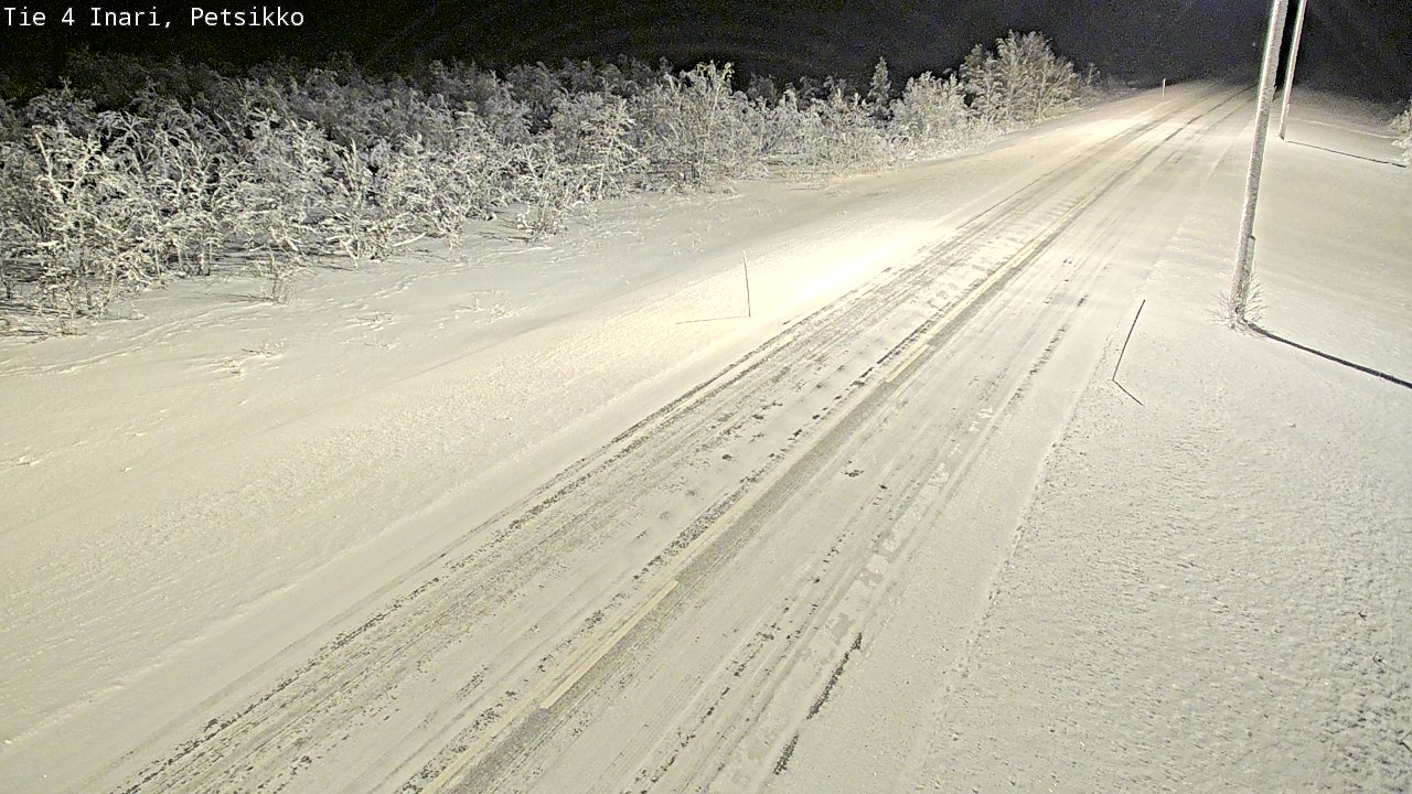 Kelikamerat Kuva Tie 4 Inari, Petsikko, Inari, Lappi