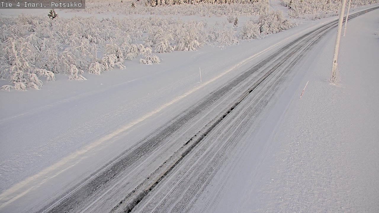 Weather Camera Image Road 4 Inari, Petsikko, Inari, Lappi