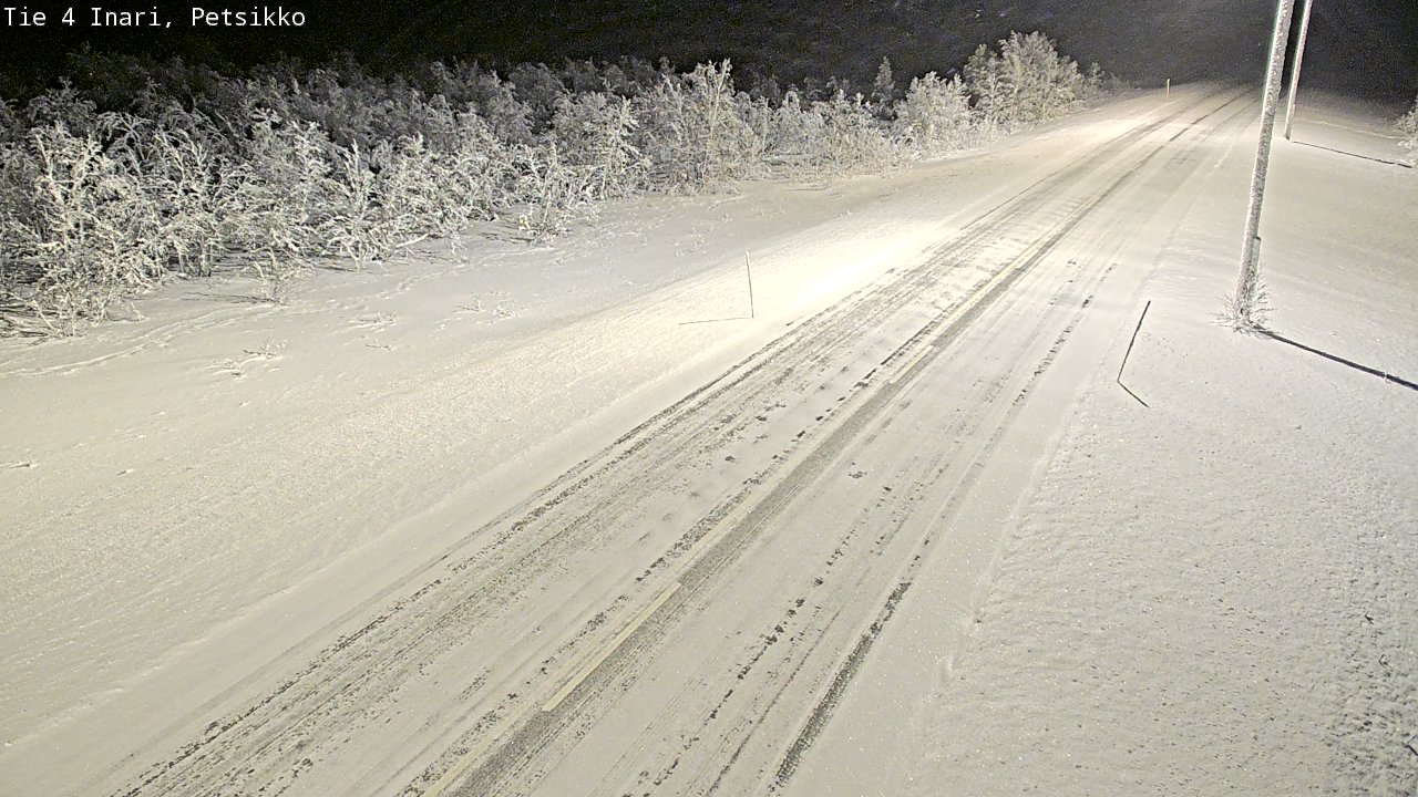 Kelikamerat Kuva Tie 4 Inari, Petsikko, Inari, Lappi