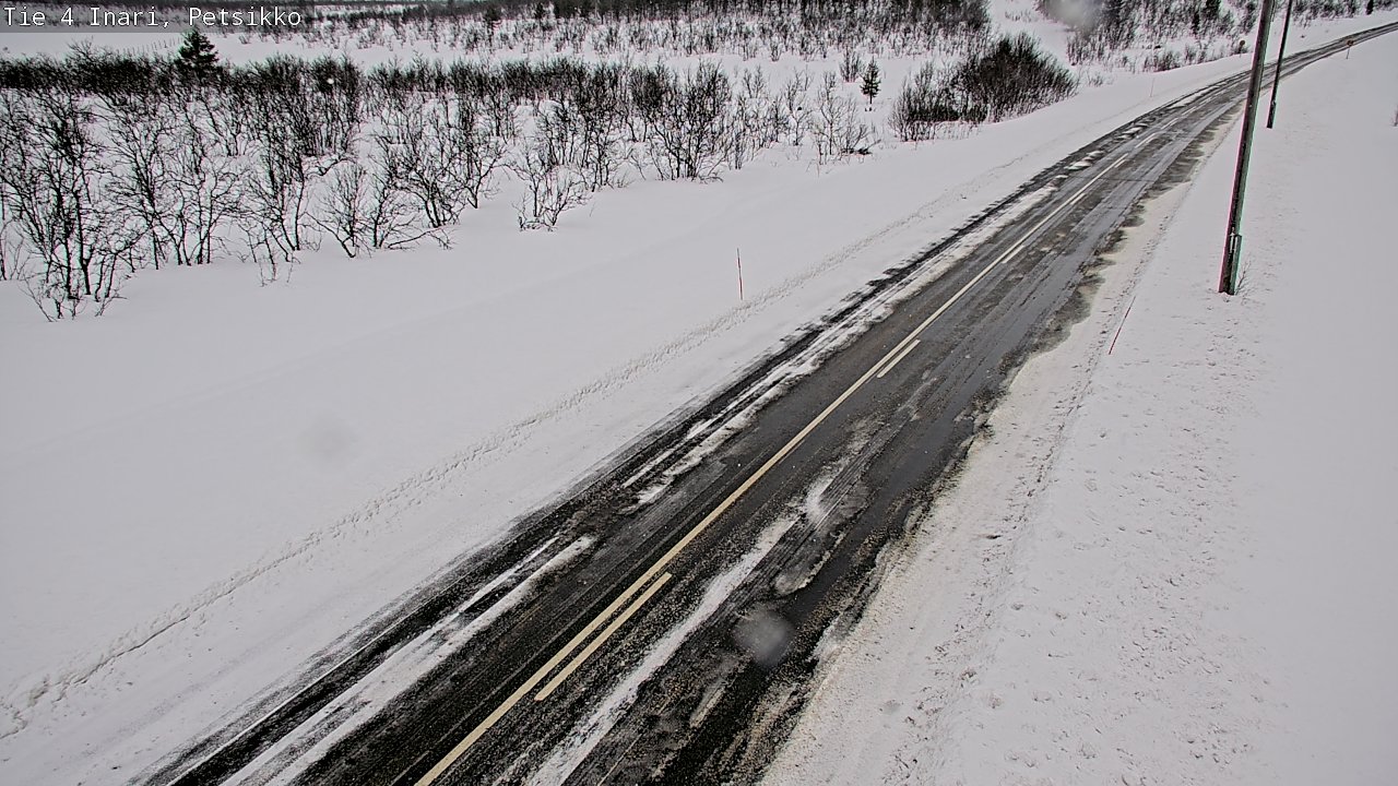 Weather Camera Image Road 4 Inari, Petsikko, Inari, Lappi