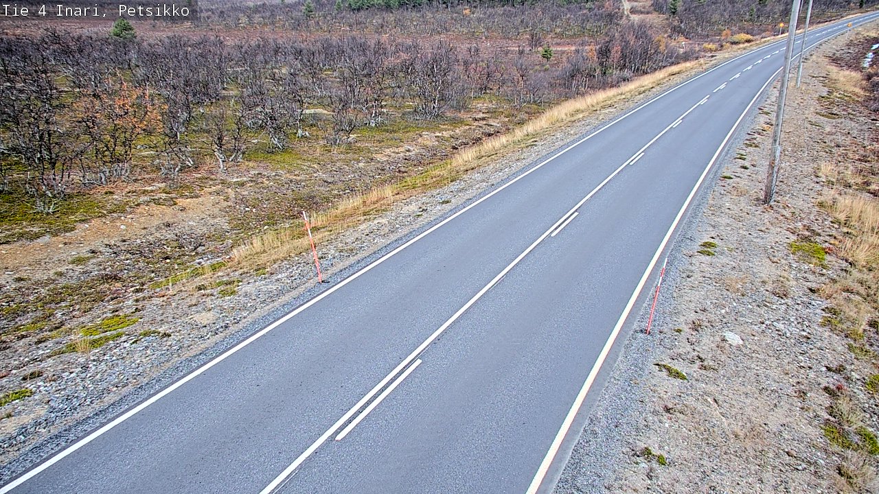 Kelikamerat Kuva Tie 4 Inari, Petsikko, Inari, Lappi