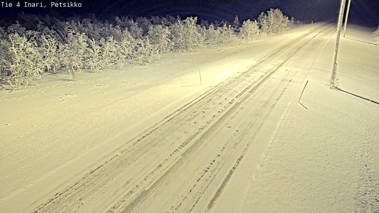 Kelikamerat Kuva Tie 4 Inari, Petsikko, Inari, Lappi