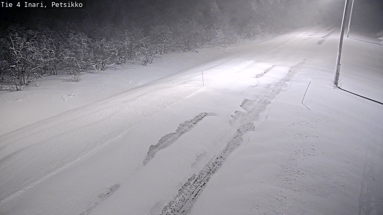 Weather Camera Image Väg 4 Enare, Petsikko, Inari, Lappi