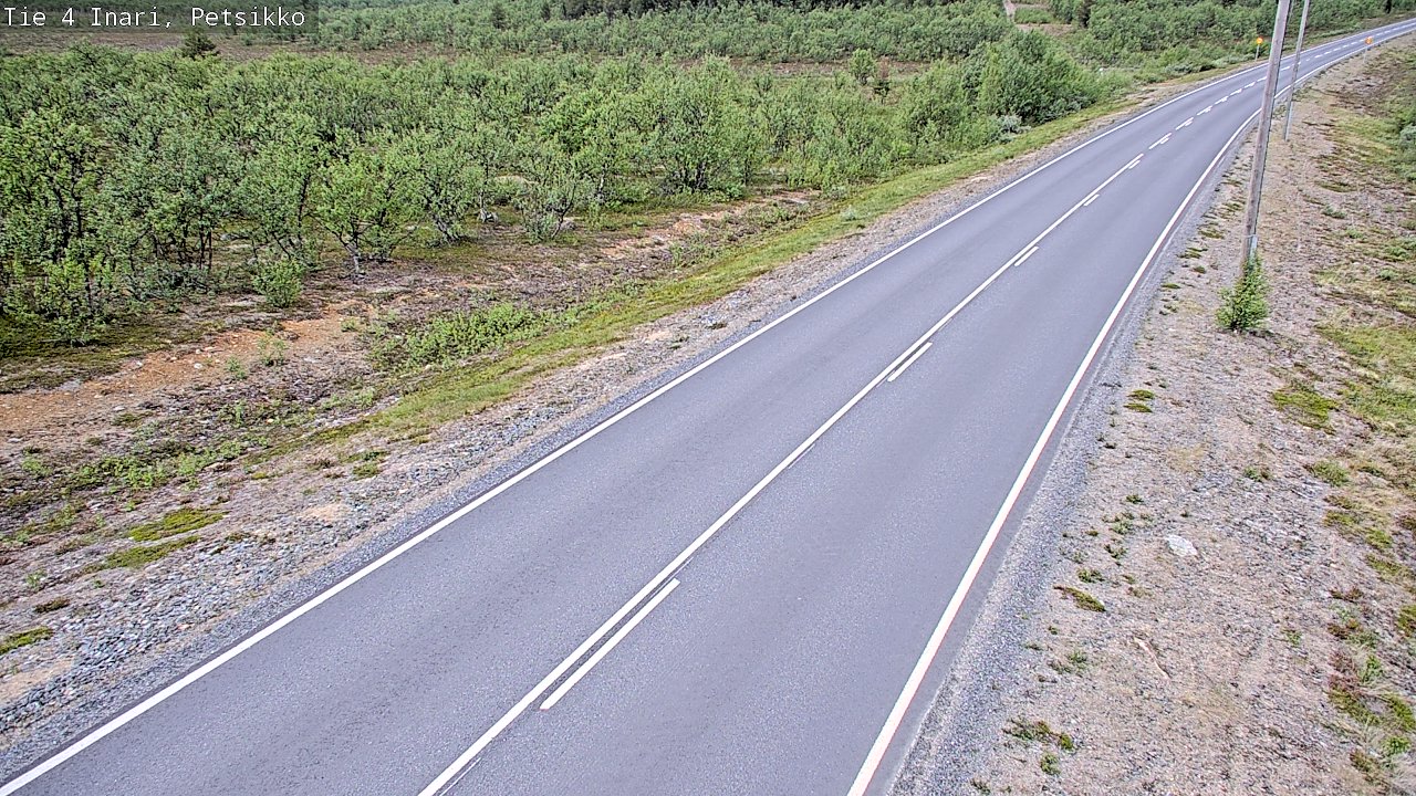 Kelikamerat Kuva Tie 4 Inari, Petsikko, Inari, Lappi