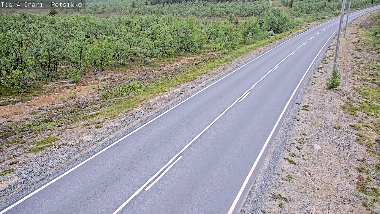 Kelikamerat Kuva Tie 4 Inari, Petsikko, Inari, Lappi