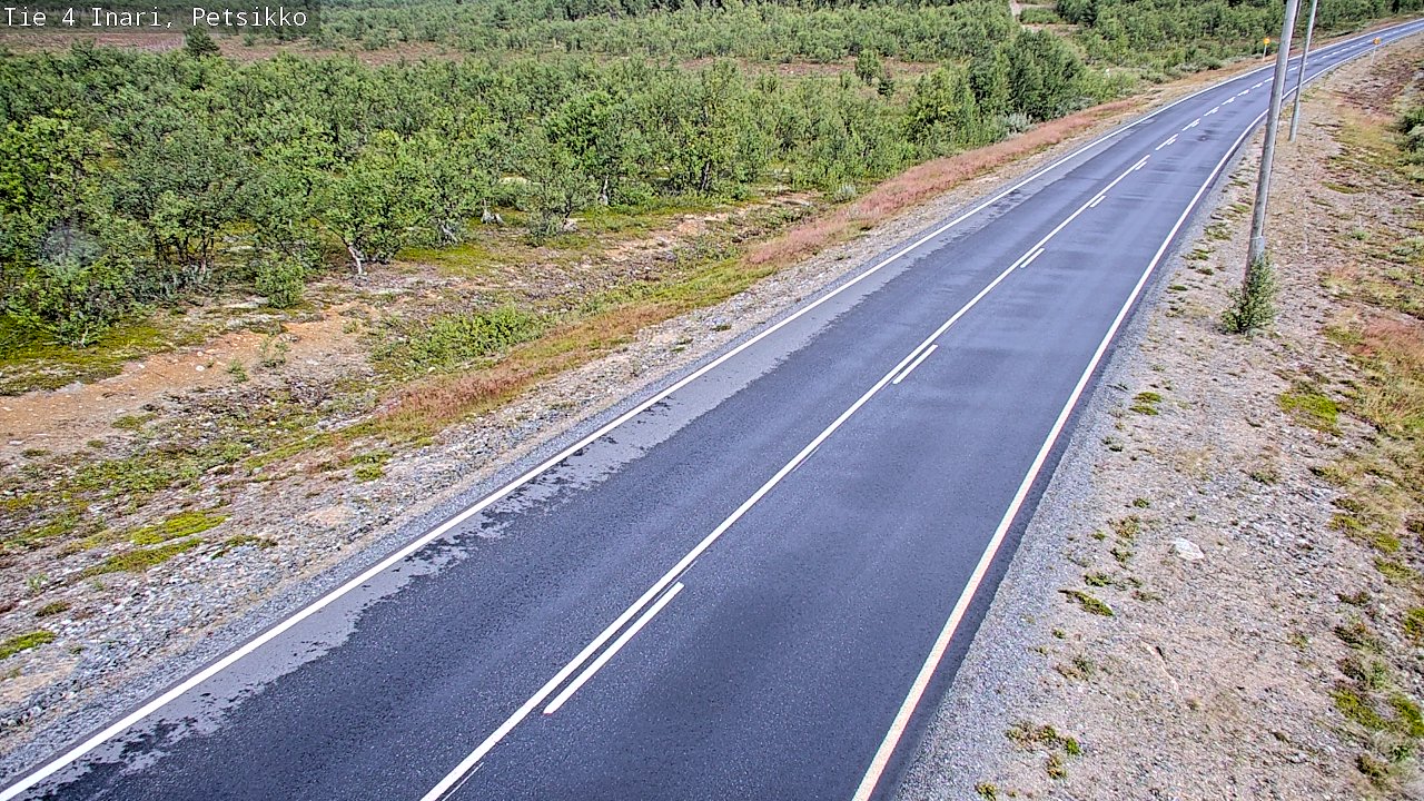 Weather Camera Image Road 4 Inari, Petsikko, Inari, Lappi