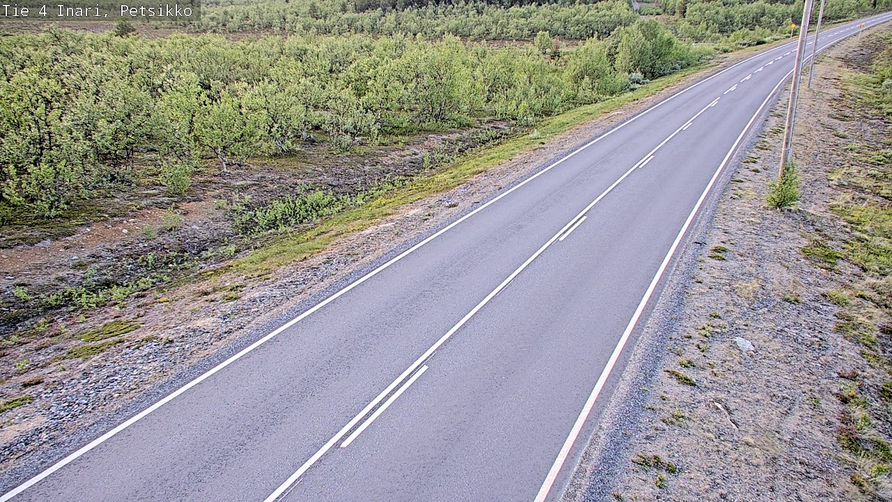 Kelikamerat Kuva Tie 4 Inari, Petsikko, Inari, Lappi