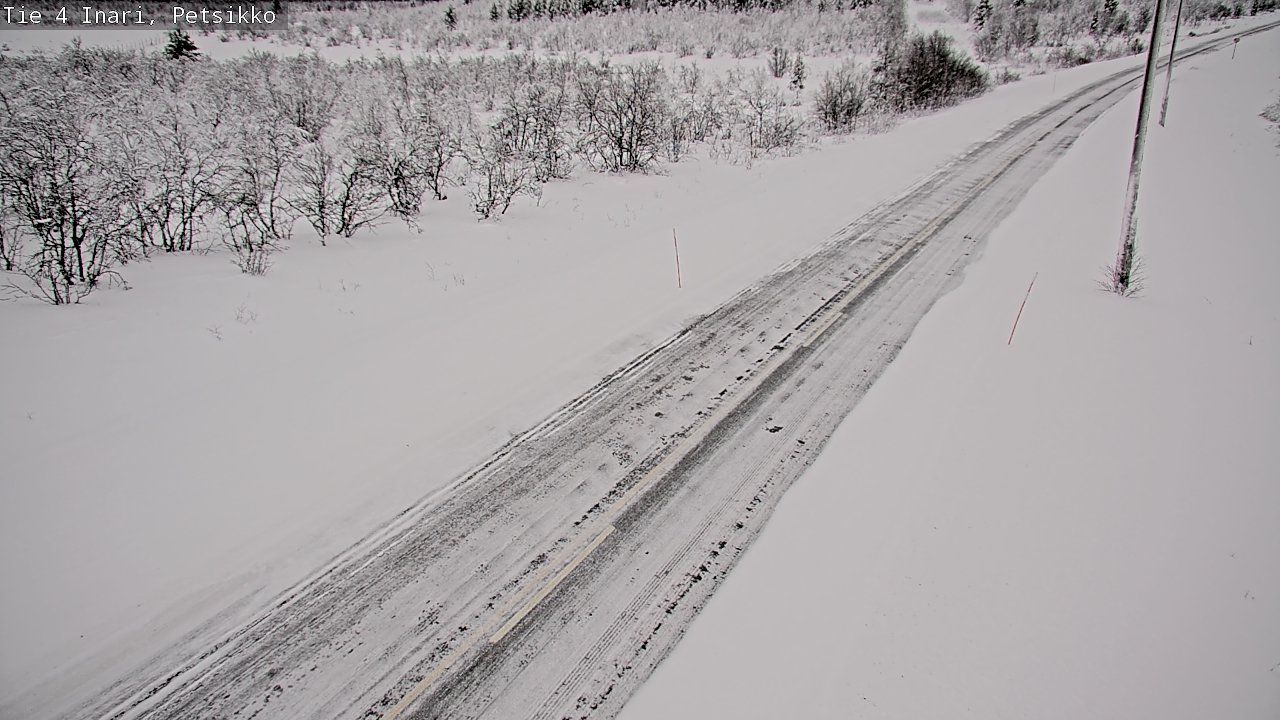 Kelikamerat Kuva Tie 4 Inari, Petsikko, Inari, Lappi