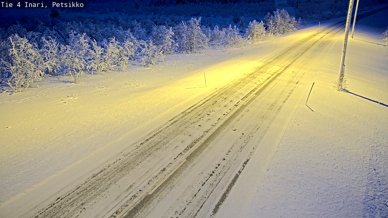 Kelikamerat Kuva Tie 4 Inari, Petsikko, Inari, Lappi