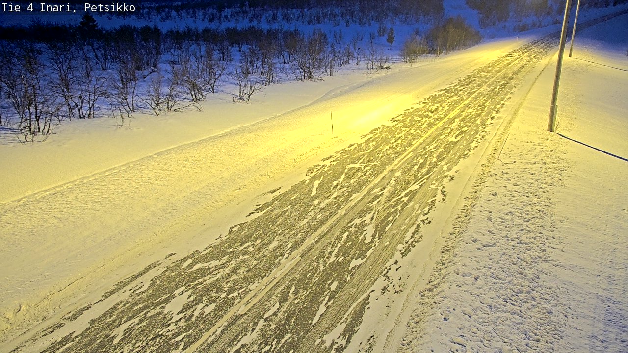 Kelikamerat Kuva Tie 4 Inari, Petsikko, Inari, Lappi