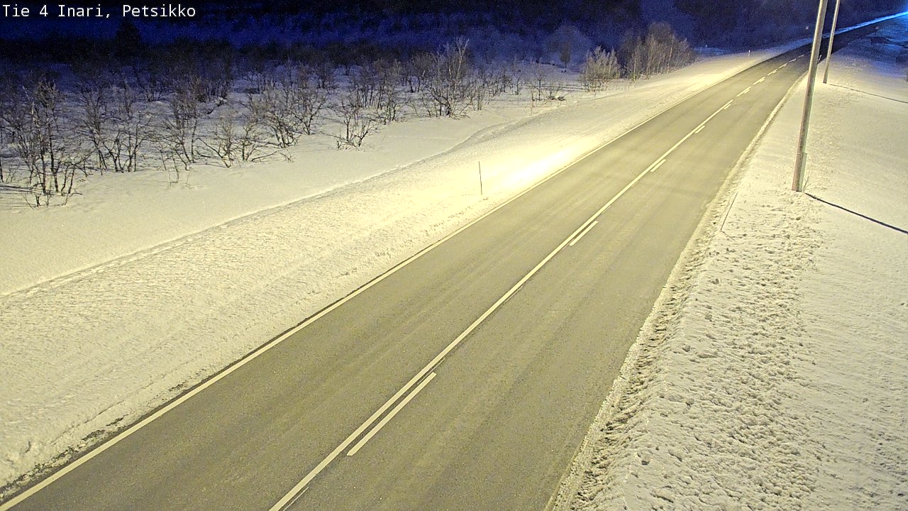 Kelikamerat Kuva Tie 4 Inari, Petsikko, Inari, Lappi