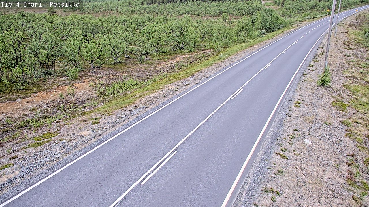 Kelikamerat Kuva Tie 4 Inari, Petsikko, Inari, Lappi