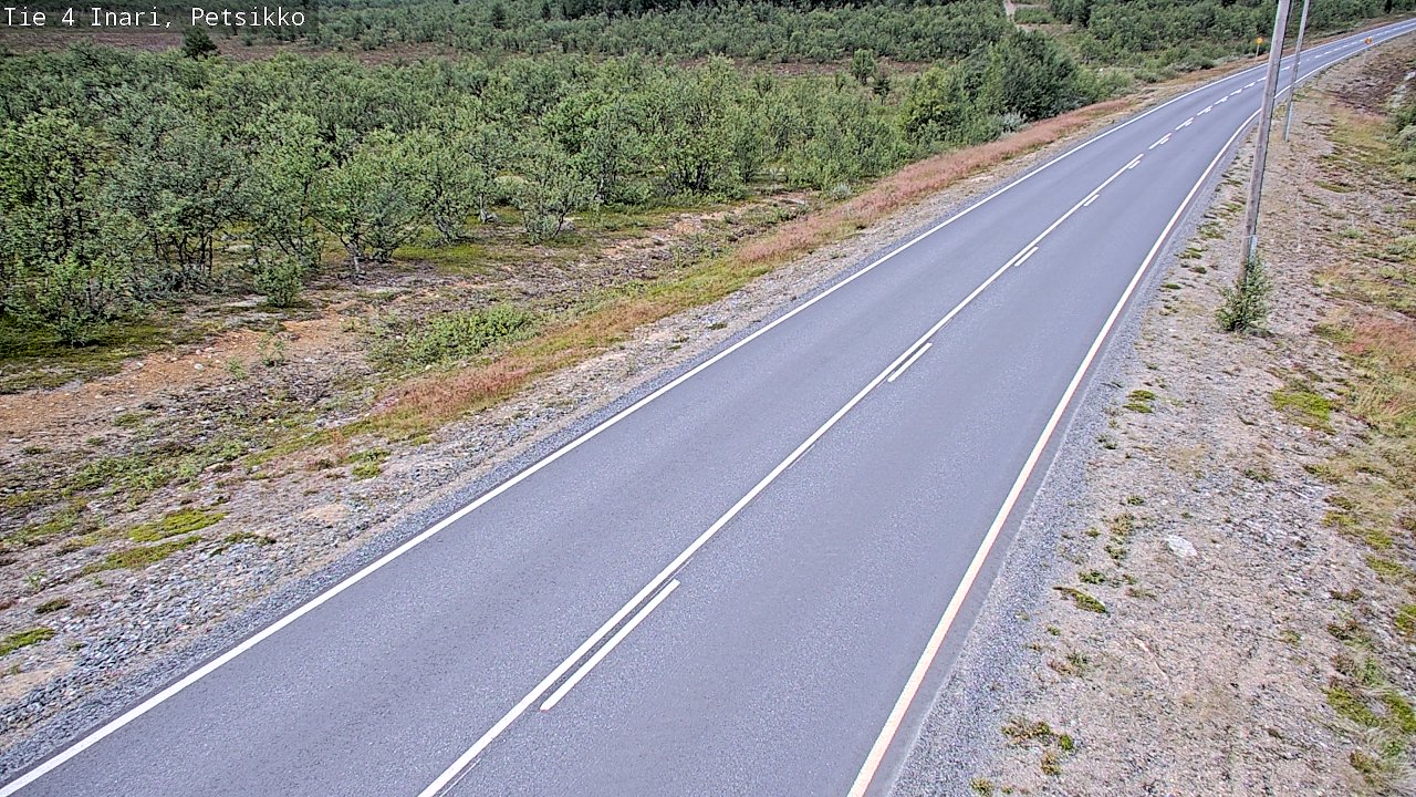 Kelikamerat Kuva Tie 4 Inari, Petsikko, Inari, Lappi