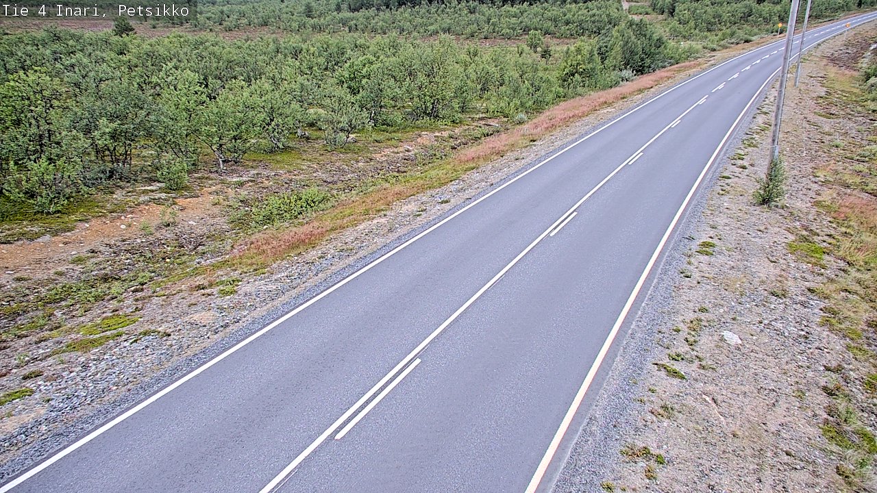 Kelikamerat Kuva Tie 4 Inari, Petsikko, Inari, Lappi