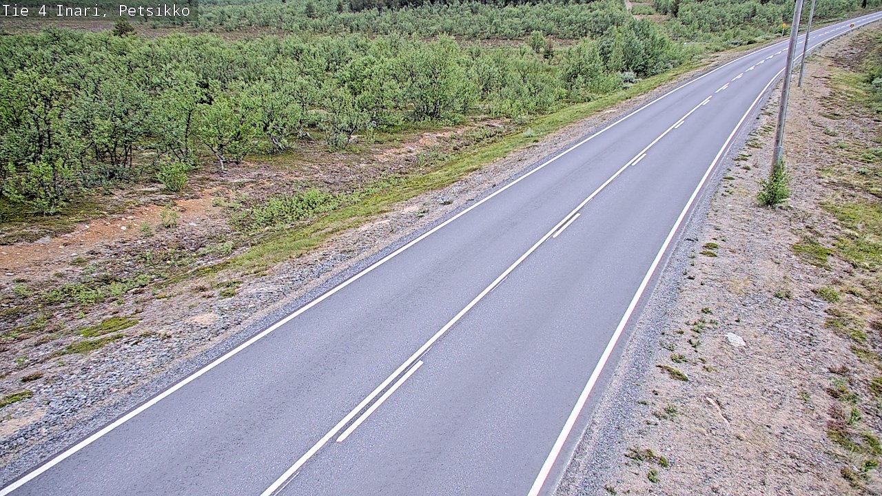 Kelikamerat Kuva Tie 4 Inari, Petsikko, Inari, Lappi