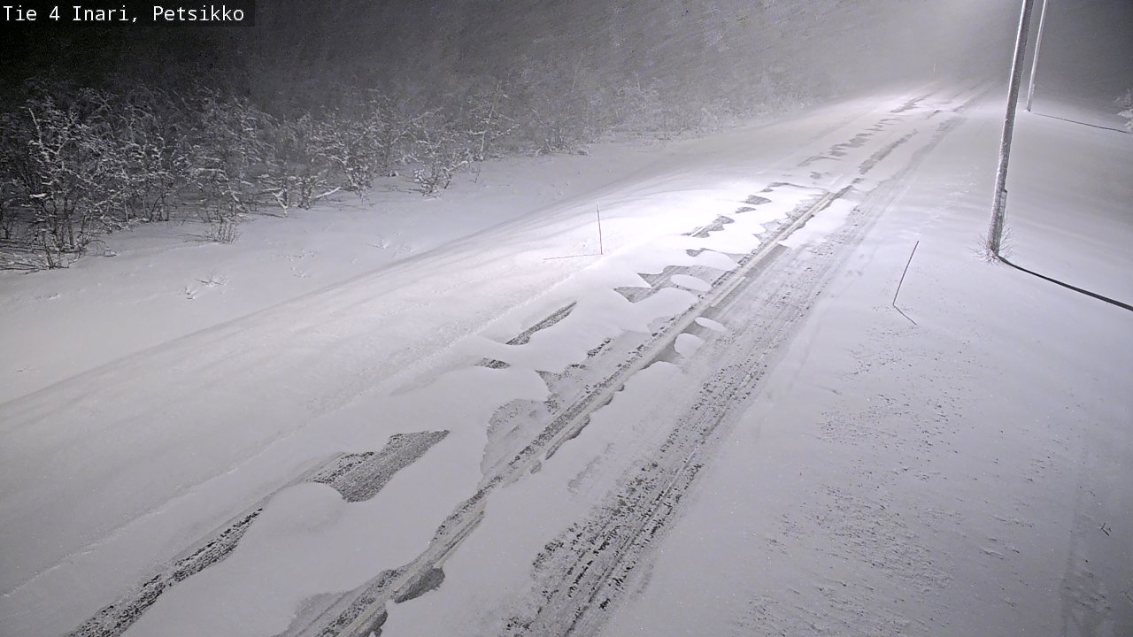 Weather Camera Image Väg 4 Enare, Petsikko, Inari, Lappi