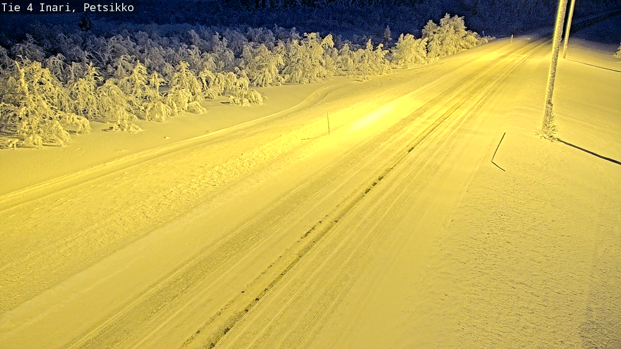 Kelikamerat Kuva Tie 4 Inari, Petsikko, Inari, Lappi