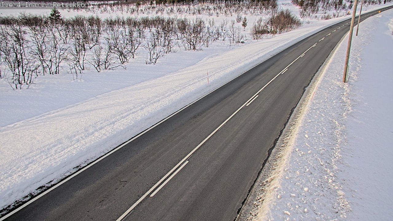 Kelikamerat Kuva Tie 4 Inari, Petsikko, Inari, Lappi