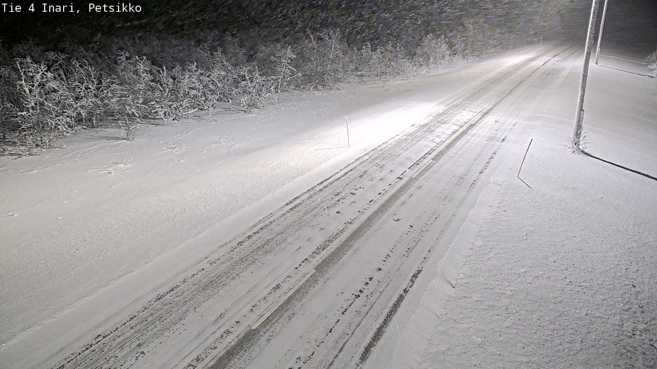 Kelikamerat Kuva Tie 4 Inari, Petsikko, Inari, Lappi