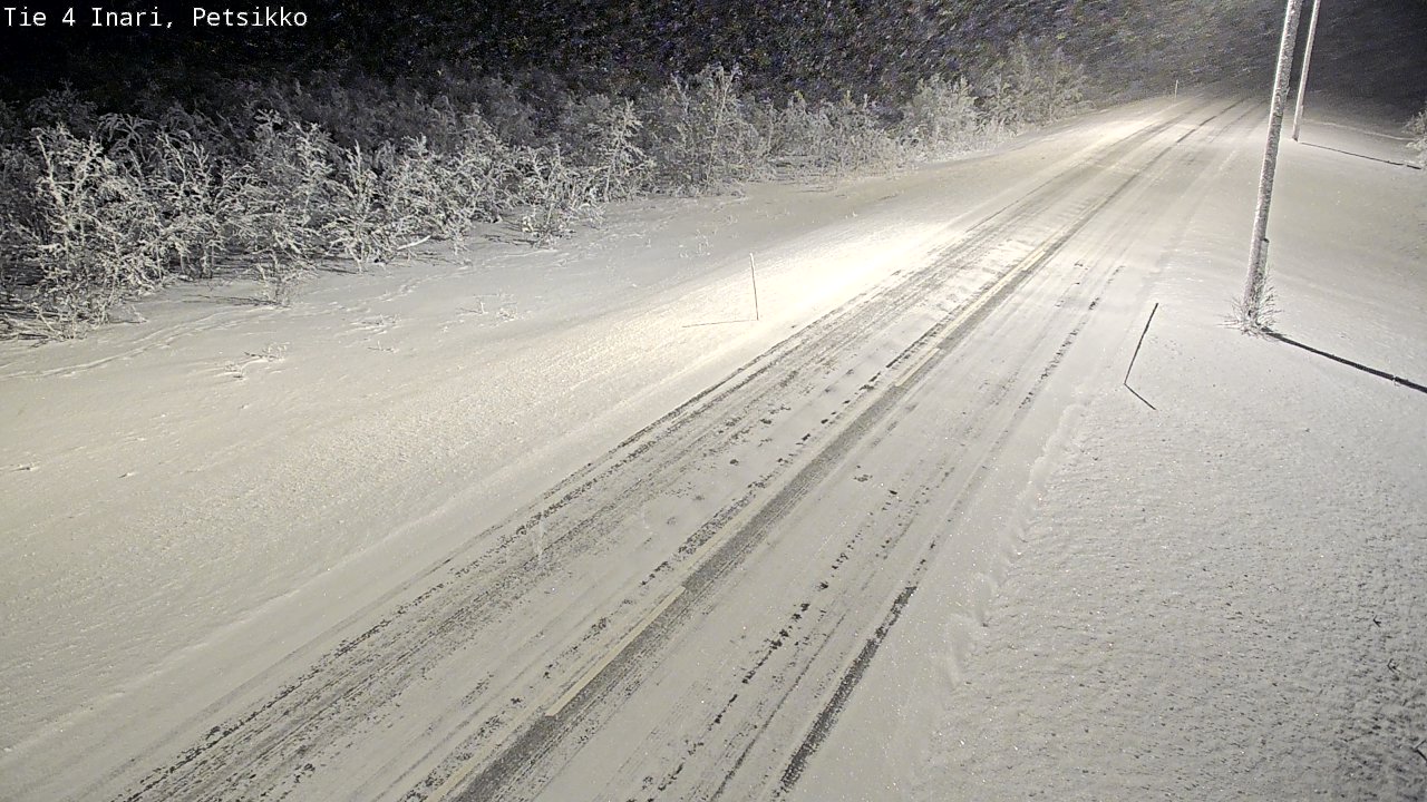 Kelikamerat Kuva Tie 4 Inari, Petsikko, Inari, Lappi