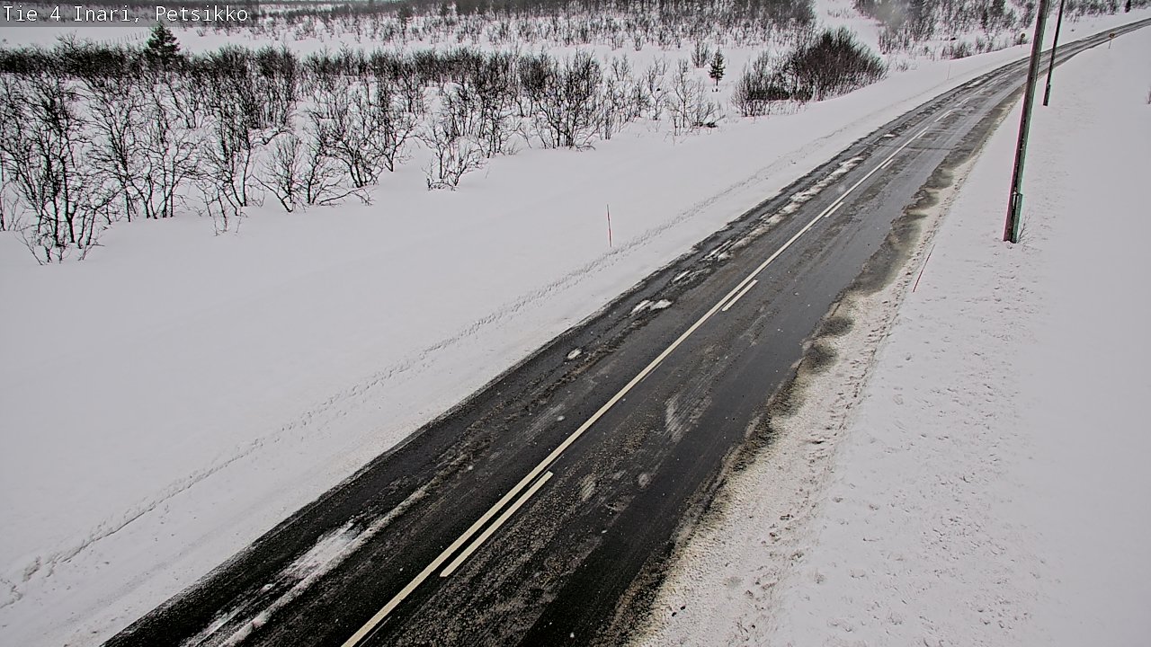 Weather Camera Image Road 4 Inari, Petsikko, Inari, Lappi
