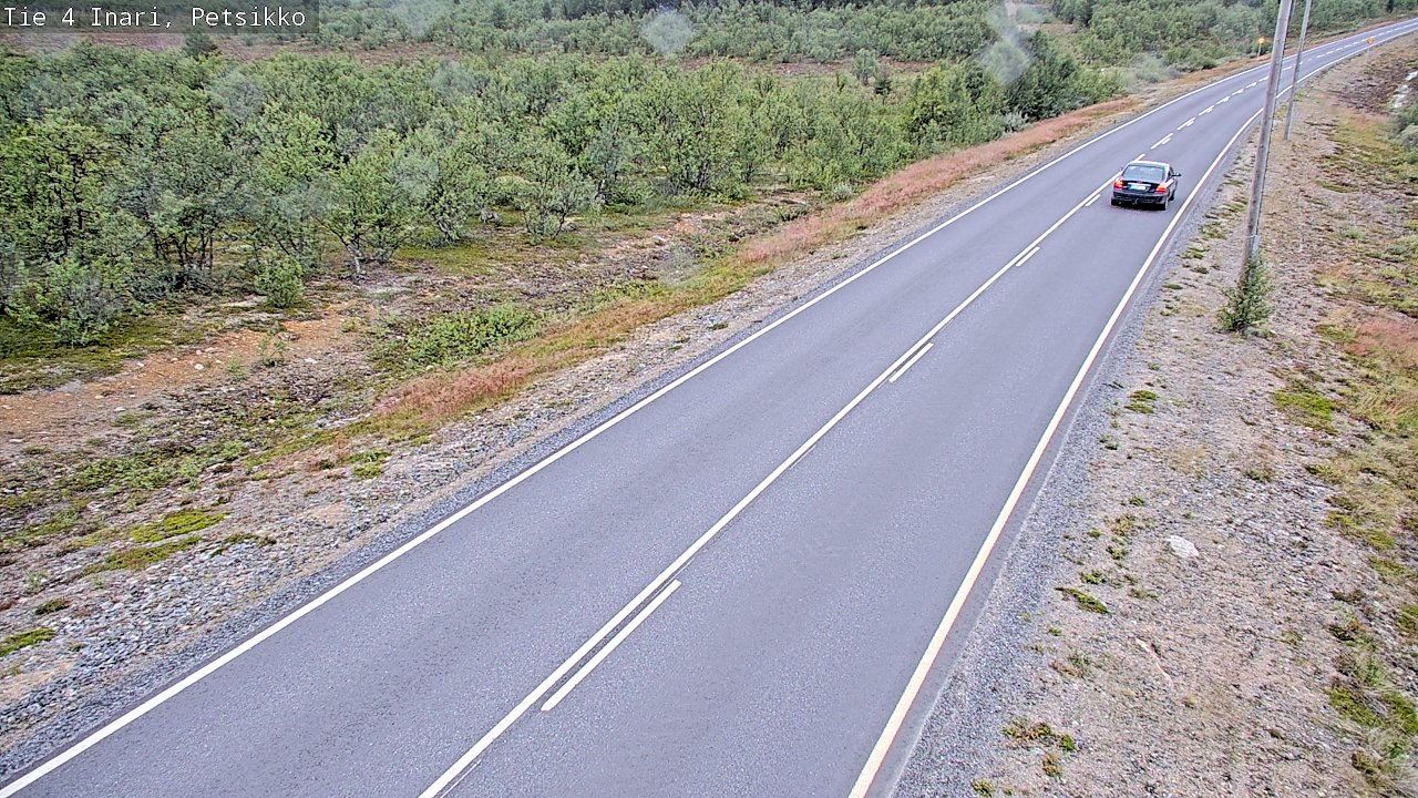 Kelikamerat Kuva Tie 4 Inari, Petsikko, Inari, Lappi