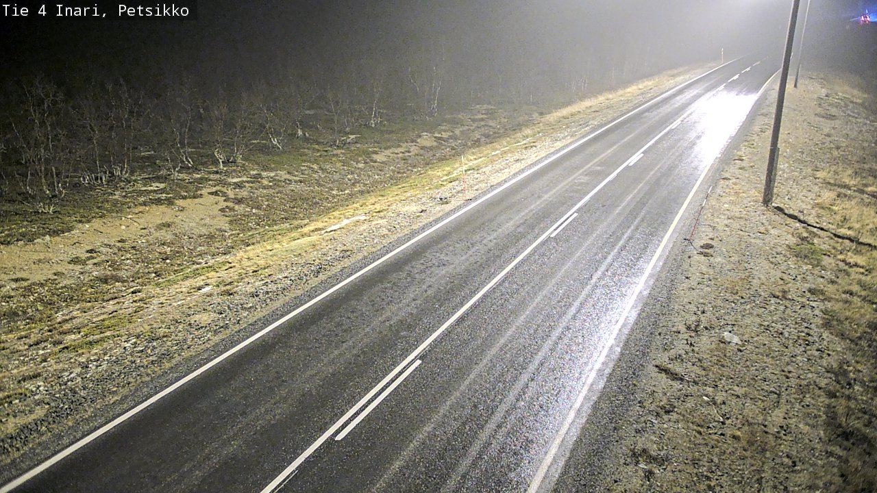 Kelikamerat Kuva Tie 4 Inari, Petsikko, Inari, Lappi