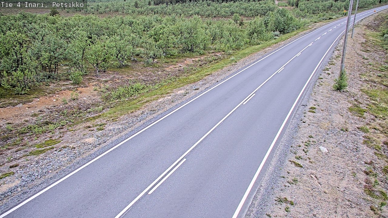 Kelikamerat Kuva Tie 4 Inari, Petsikko, Inari, Lappi