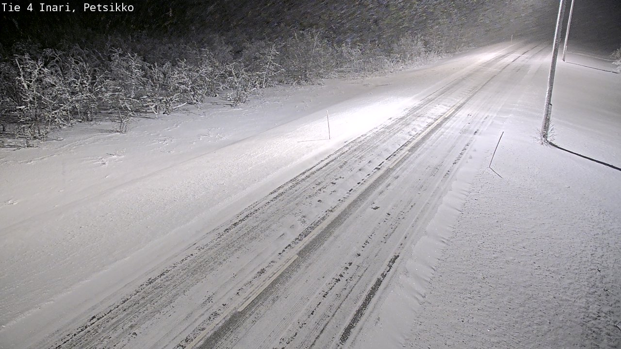 Kelikamerat Kuva Tie 4 Inari, Petsikko, Inari, Lappi